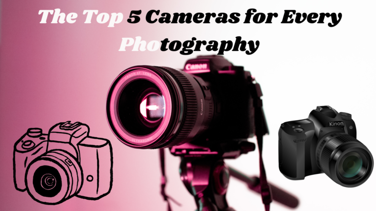 The Top 5 Cameras for Every Photography