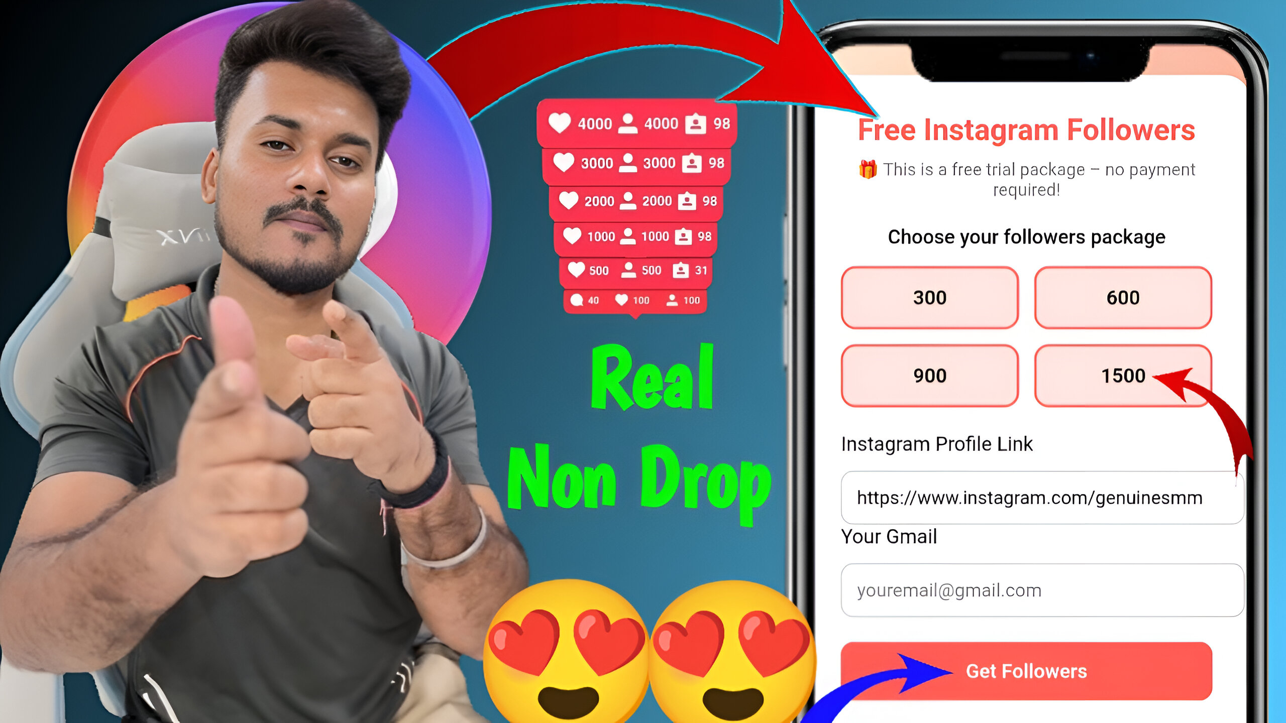 free instagram followers